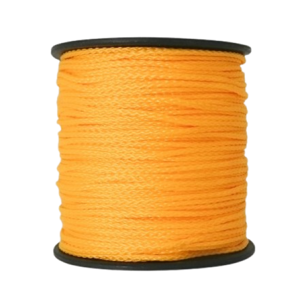 1x100m PP Kordel 1,5mm sonnengelb