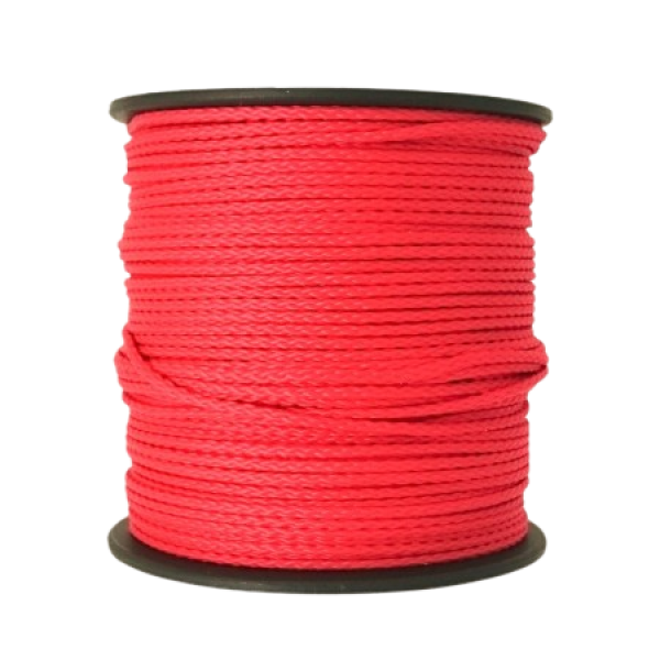 1x100m PP Kordel 1,5mm rot