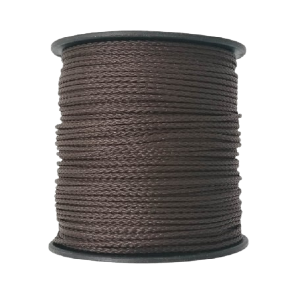 1x100m PP Kordel 1,5mm braun