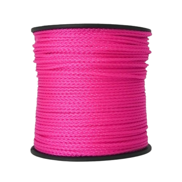 1x100m PP Kordel 1,5mm dunkelpink