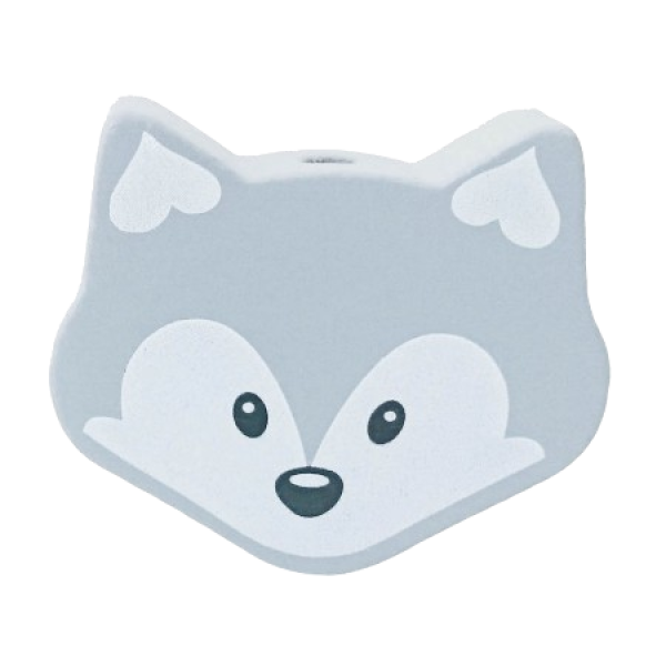 Midi Fuchs mittelgrau