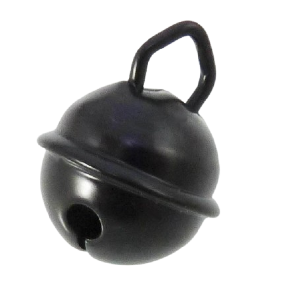 Glöckchen 15mm schwarz