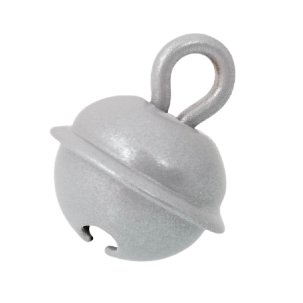 Glöckchen 11mm grau