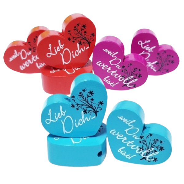 Maxi-Herz Lieb Dich - weil du wertvoll bist