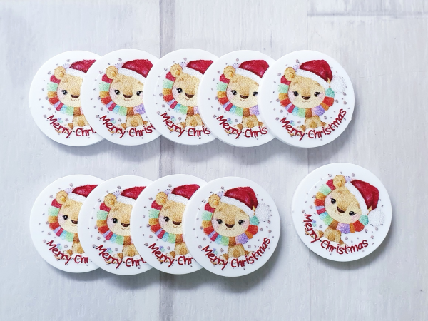 Löwe Merry Christmas EKW-Chip