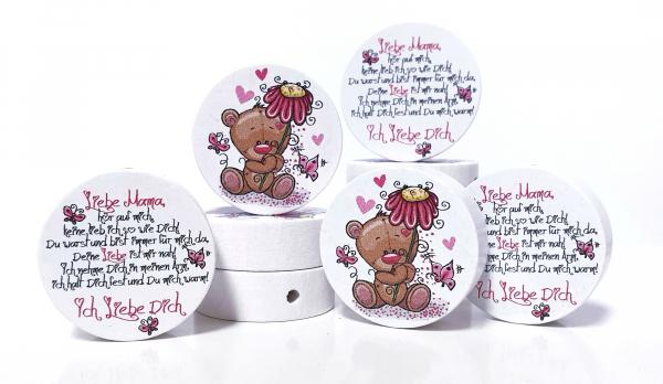 Mama Gedicht - Ich liebe Dich - 31mm MS