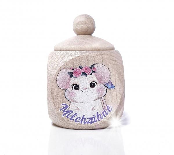 Maus mit Blümchen MZD