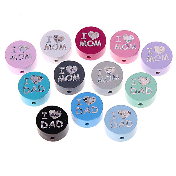 I Love Mom/Dad "Glitzer" - MS