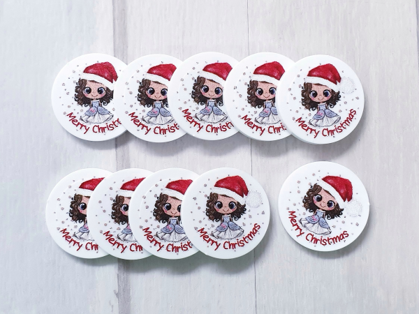 Prinzessin braun - Merry Christmas EKW-Chip