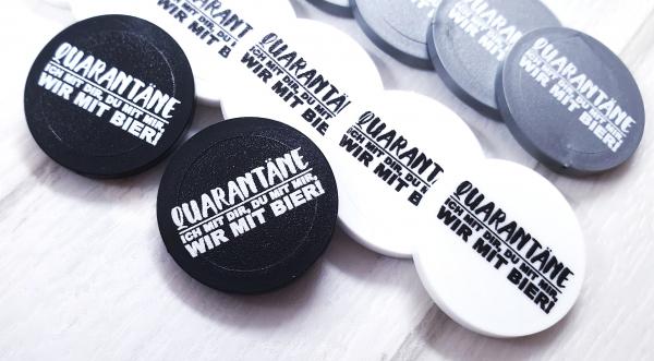 Quarantäne! Ich mit Dir, wir, Bier EKW-Chip