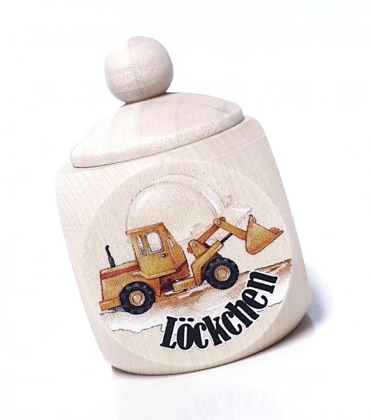 Baustellenfahrzeug Radlader Löckchen