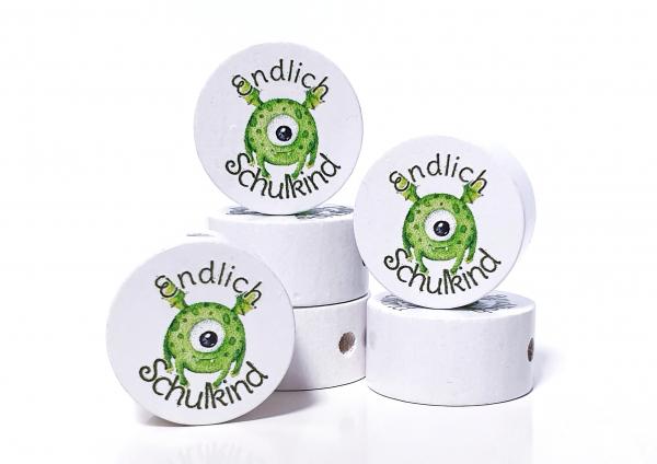 Endlich Schulkind! Monster(chen) grün - MS