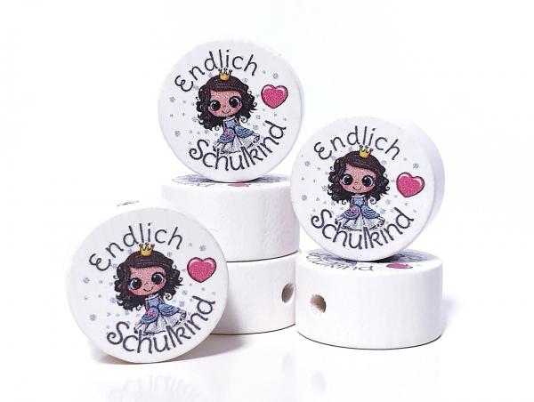 Endlich Schulkind! Prinzessin - dunkel - MS