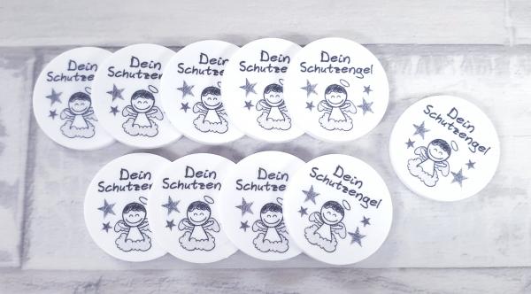 Dein Schutzengel - grau -  EKW-Chip