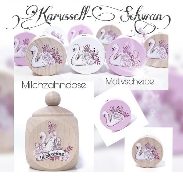 Motivscheibe Schwan