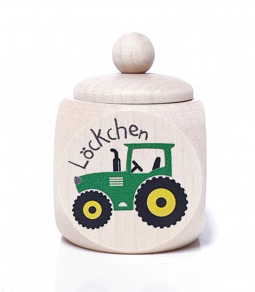 Traktor grün Löckchen