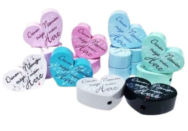 Maxi-Herz Deinen Namen trägt mein Herz