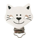 Katzenclip weiß