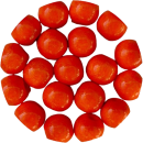 Holzperlen orange 12mm