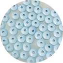 Holzlinsen babyblau 10mm