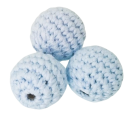 Häkelperle babyblau